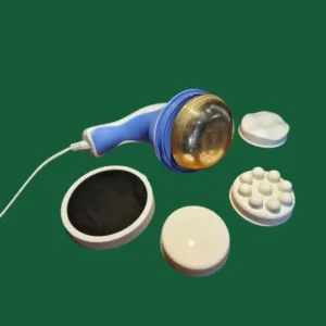 Home kansa foot massager handy with 2 kansa wati – ayurvedic foot massage tool